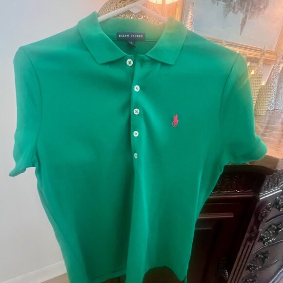 Ralph Lauren Green Polo - Picture 3 of 3